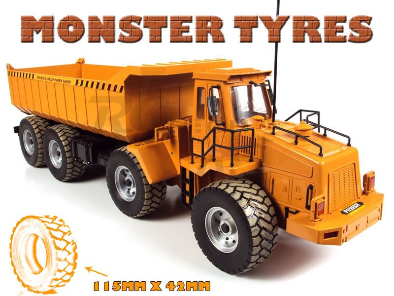 giant rc dump truck